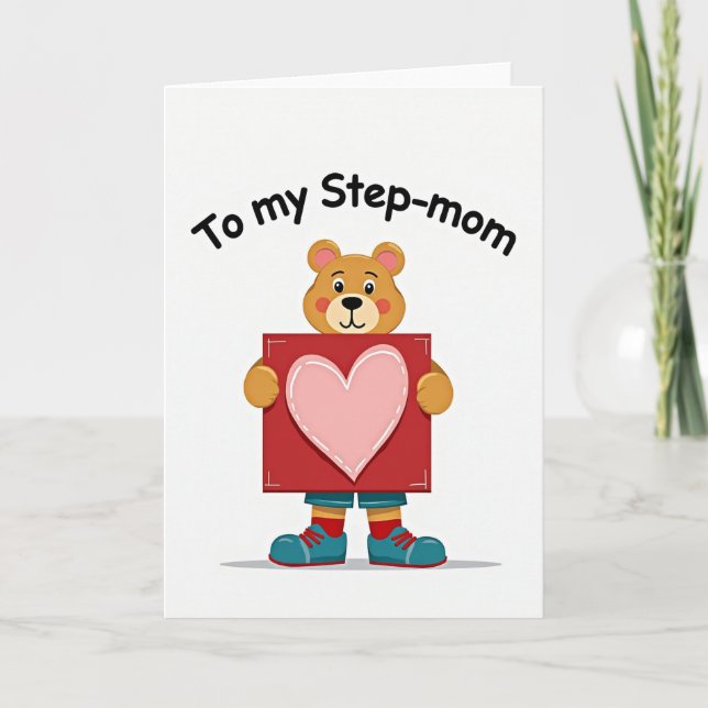 Best Stepmom Love Card (Front)
