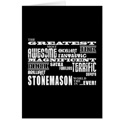 Best Stonemasons : Greatest Stonemason (Front)