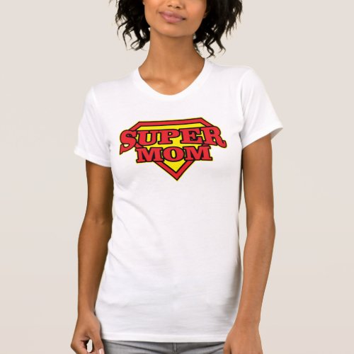 Best Super Mom Superhero T_Shirt