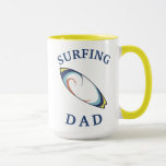 Best "SURFING DAD" Ever! Father's Day Mug Best "SURFING DAD" Ever! Father's Day Mug