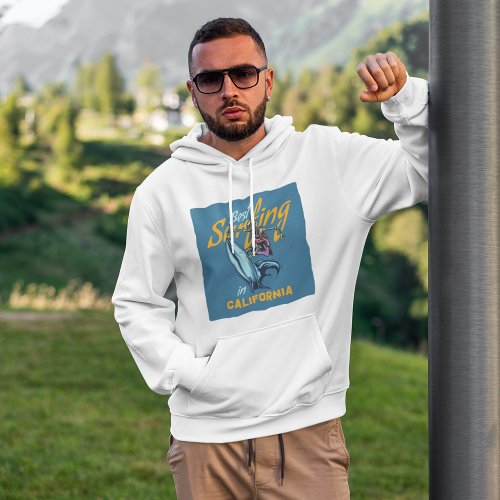 Best Surfing In California Hoodie