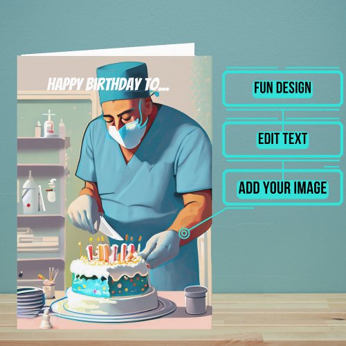 Best Surgeon Birthday Card