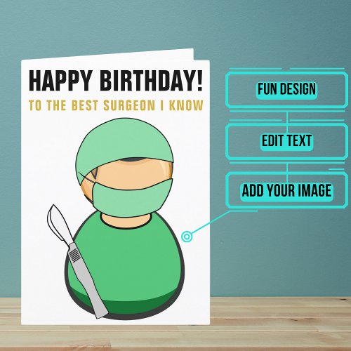 Best Surgeon I Know Birthday Card