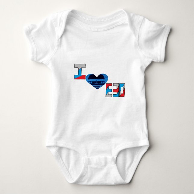 best t.jpg baby bodysuit (Front)
