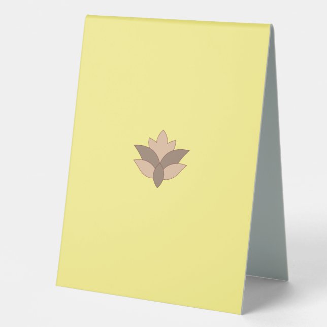 Best Table Tent Sign (Front)