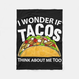 Best Taco Art For Men Women Cinco De Mayo Mexican  Fleece Blanket