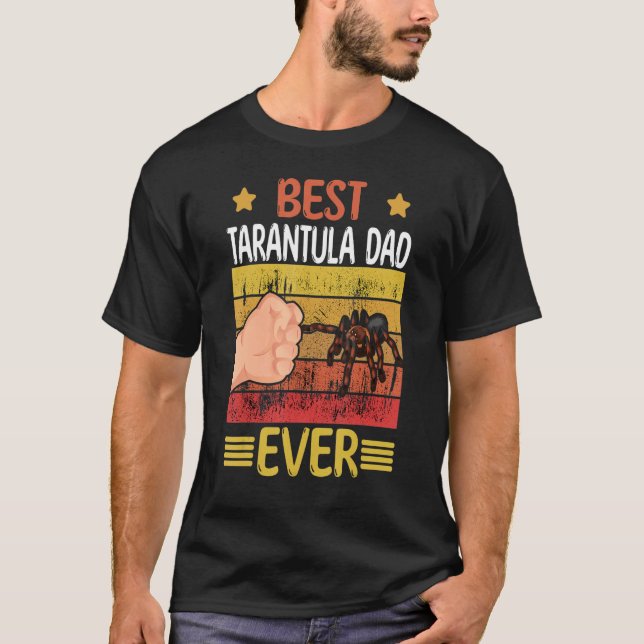 Best Tarantula Dad  pet T-Shirt (Front)