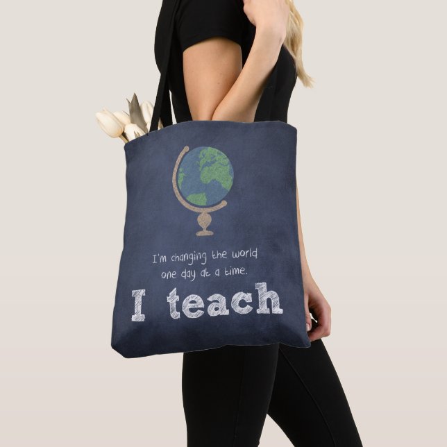 Best Teacher appreciation quote Tote Bag (Close Up)