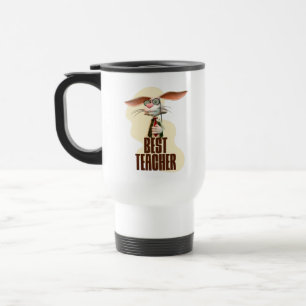 Best Teacher Bunny Rabbit Classroom Humor Travel Mug