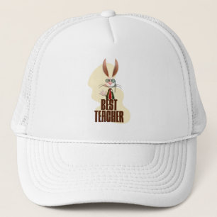 Best Teacher Bunny Rabbit Classroom Humor Trucker Hat
