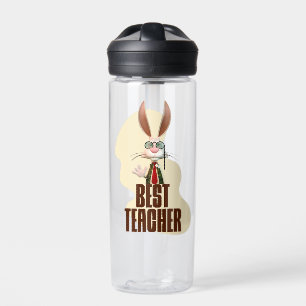 Best Teacher Bunny Rabbit Classroom Humor Water Bottle