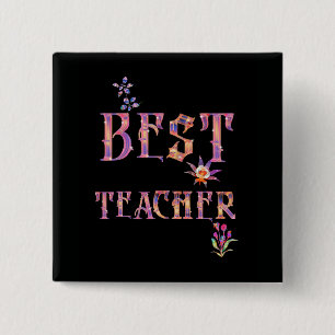 Best Teacher Button