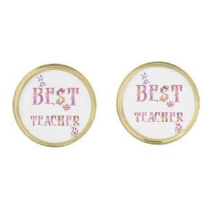 Best Teacher Cufflinks