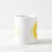 Best Teacher Custom Mug, Personalized Gift Coffee Mug (Center)