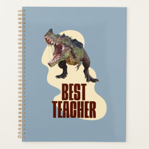 Best Teacher Dinosaur Classroom Humor Planner
