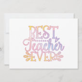 Best Teacher Ever (Front)