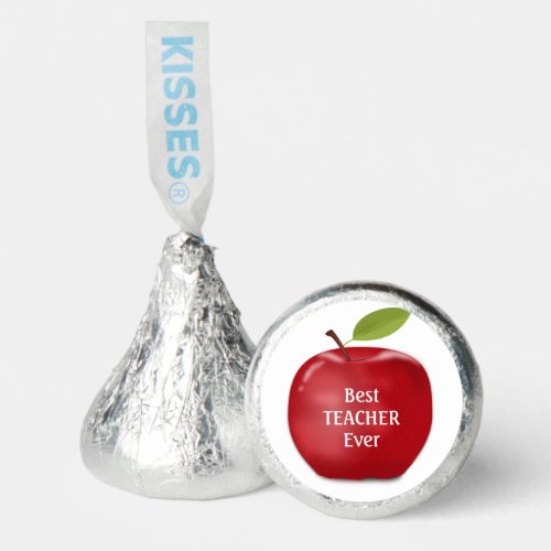 Best Teacher Ever Apple Hersheys Kisses