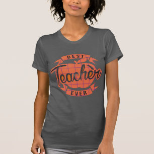 Best teacher ever appreciation school thank you T-Shirt