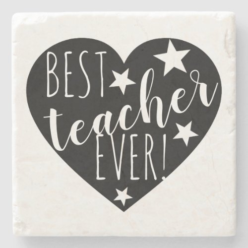 best teacher ever bag hashtag teacher fashion stone coaster