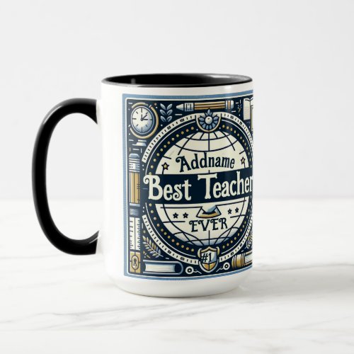 Best Teacher Ever Gift Mug
