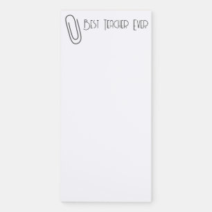 Best Teacher Ever Notepad