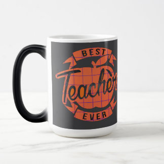 Best Teacher Ever Retro Vintage Teachers events Color Morph Mug