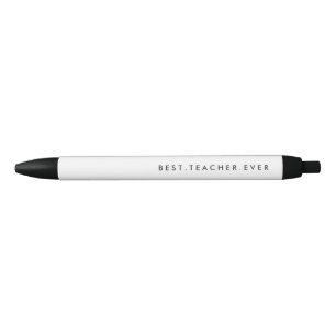 Best Teacher Ever School Teacher Appreciation Day Pen