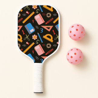 Best Teacher Ever Teacher Appreciation Pickleball Paddle