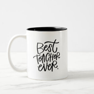 Best Teacher Ever Two-Tone Coffee Mug