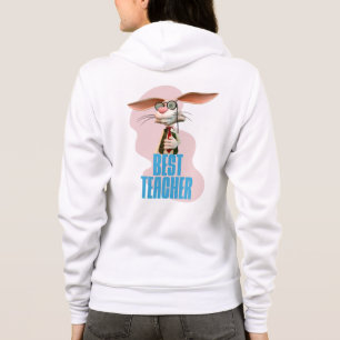 Best Teacher Funny Rabbit Classroom Humor Hoodie