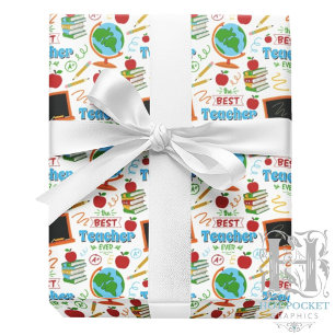 Best Teacher Gift Wrapping Paper