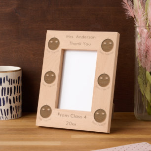 Best Teacher Happy Apple Custom Engraved Frames