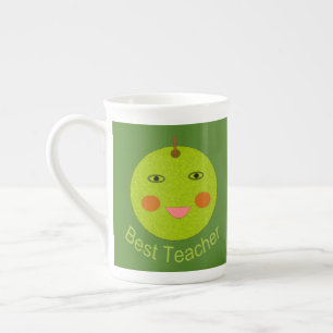 Best Teacher Happy Apple Mug