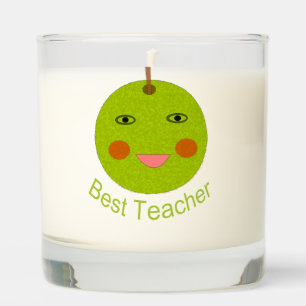 Best Teacher Happy Apple Scented Candle