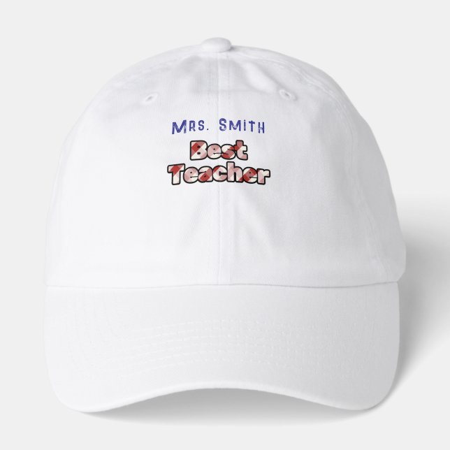 Best Teacher Hat (Front)