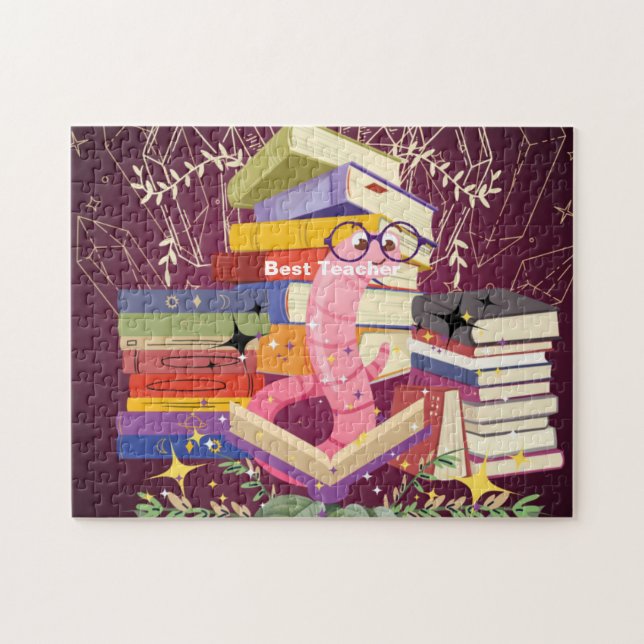Best Teacher Jigsaw Puzzle (Horizontal)