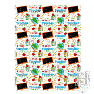 Best Teacher Scrapbook Paper