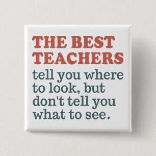 BEST TEACHERS custom color button