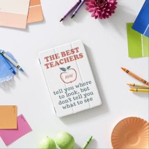 BEST TEACHERS custom monogram device covers