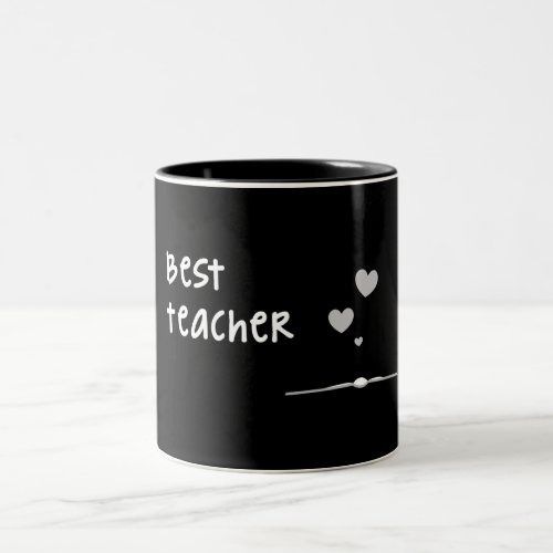 BEST TEACHERS Two_Tone COFFEE MUG