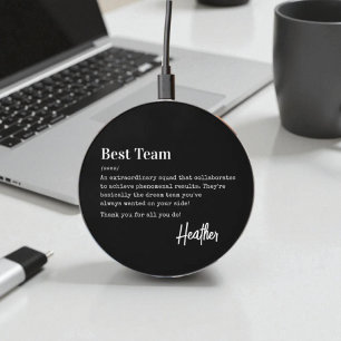 Best Team Christmas Employee Appreciation Gift  Wireless Charger