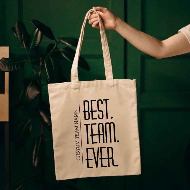 Best Team Ever Bag, Custom Employee appreciation Tote Bag (best team ever tote, custom team tote, personalized team tote, employee appreciation gifts, team)
