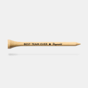 Best Team Ever Personalized Team Appreciation Golf Tees