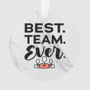 Best team ever, Team Gifts for Employees Ornament