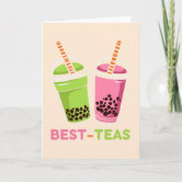 Cute Teacup and Teapot Bes Teas Besties Tea Pun - Bestie - Magnet