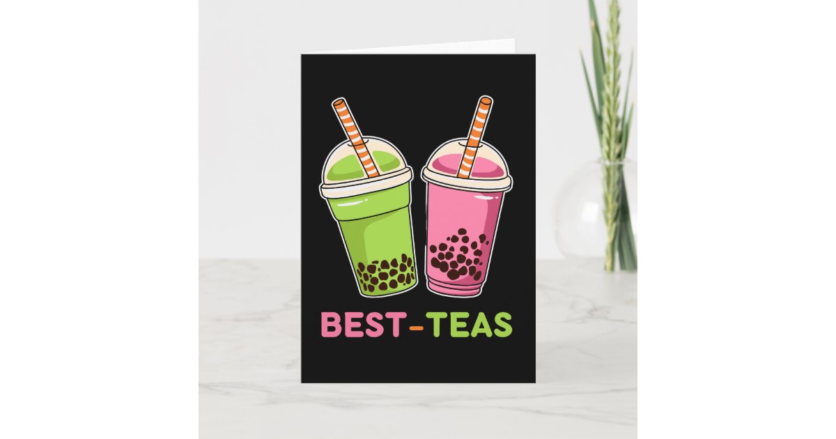 Cute Teacup and Teapot Bes Teas Besties Tea Pun - Bestie - Magnet