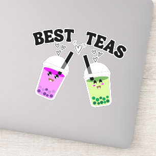 Best Teas, Matcha bubble tea Sticker