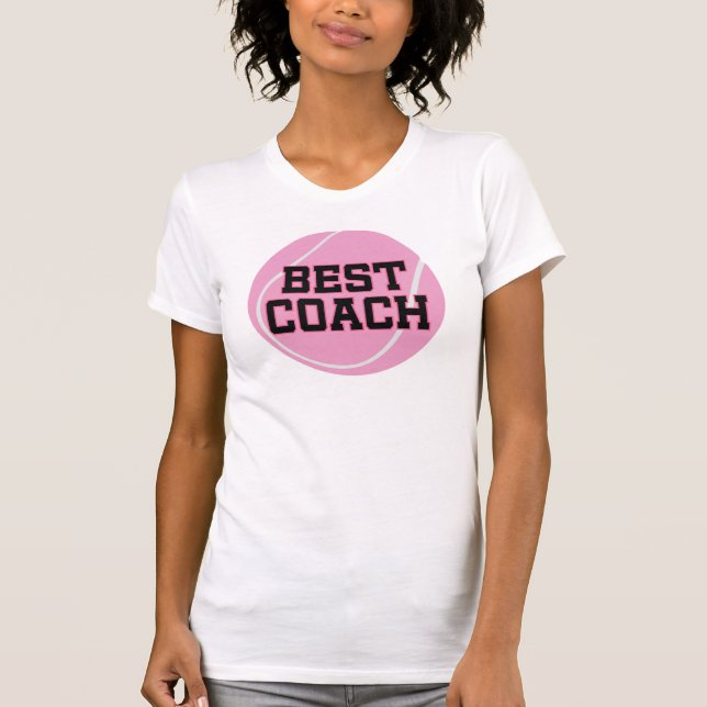 Best Tennis Coach T-Shirt (Front)