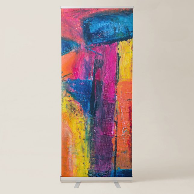 Best Texture Vertical Retractable Banner (Front)