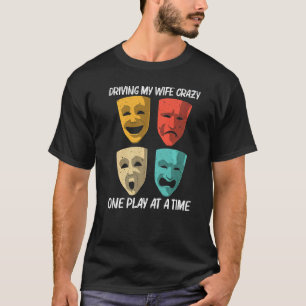 Best Theater For Men Boys Broadway Musical Theater T-Shirt